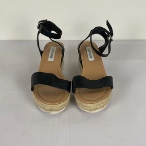 Steve Madden, Women’s Black Wedges, Size 8.5